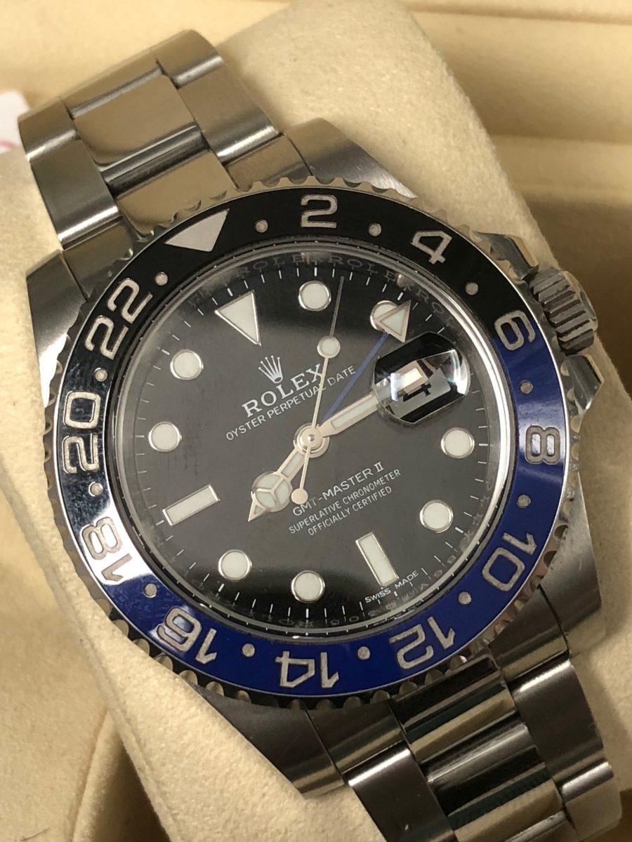 Rolex Batman Gmt ref 116710BLNR