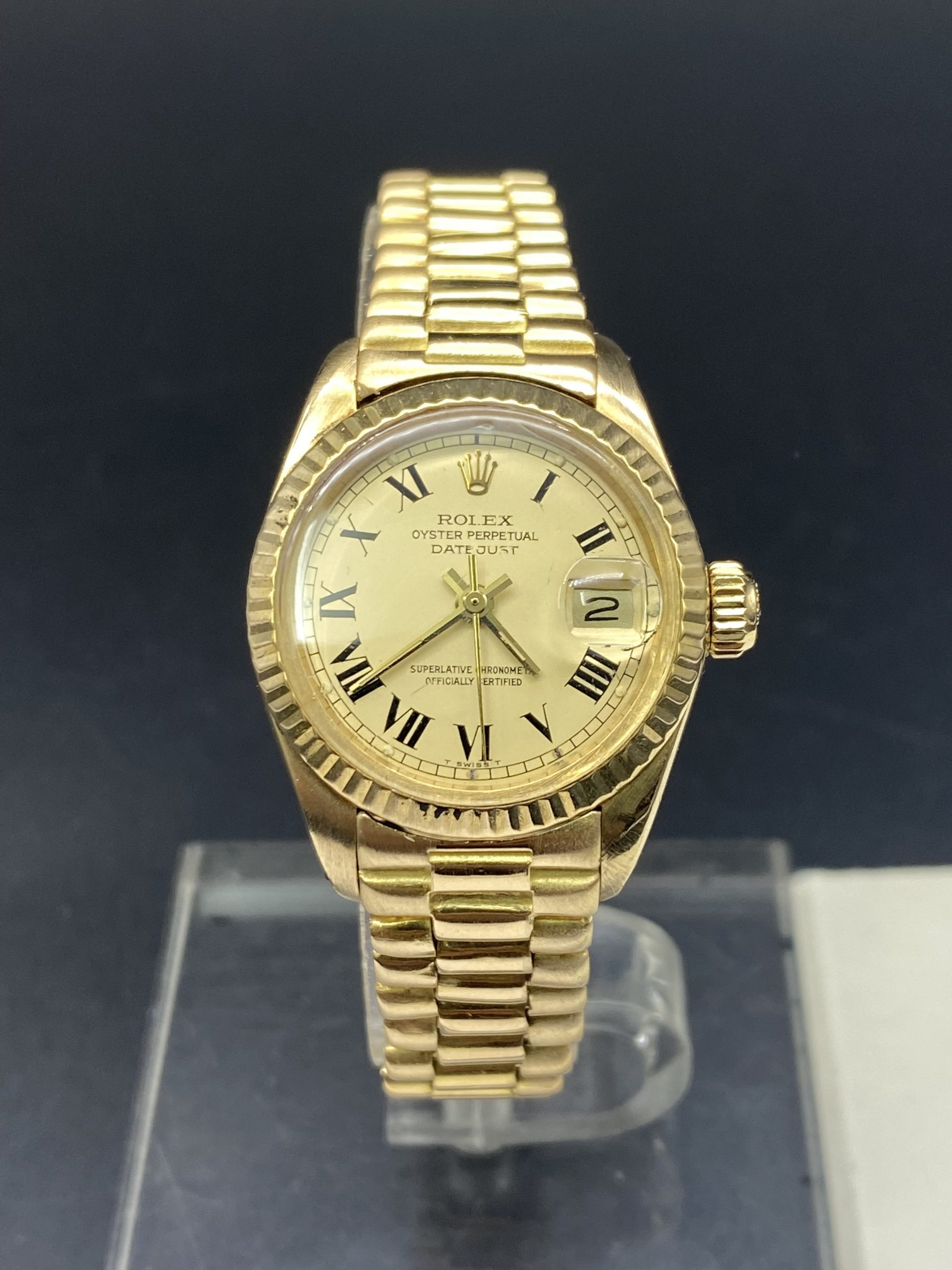 Rolex 6917 datejust Gold 18K