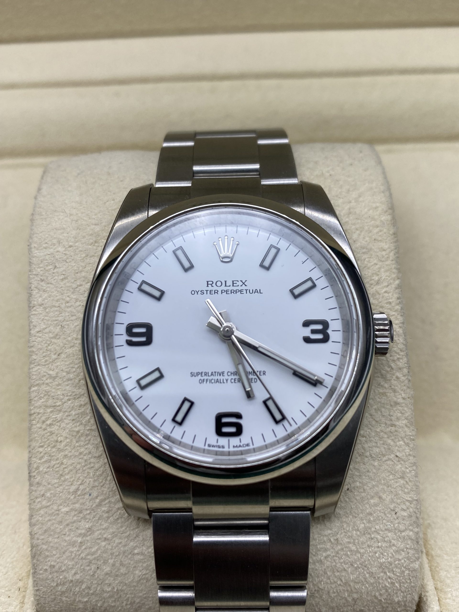 Rolex oyster ref 114200 Full set de 2015