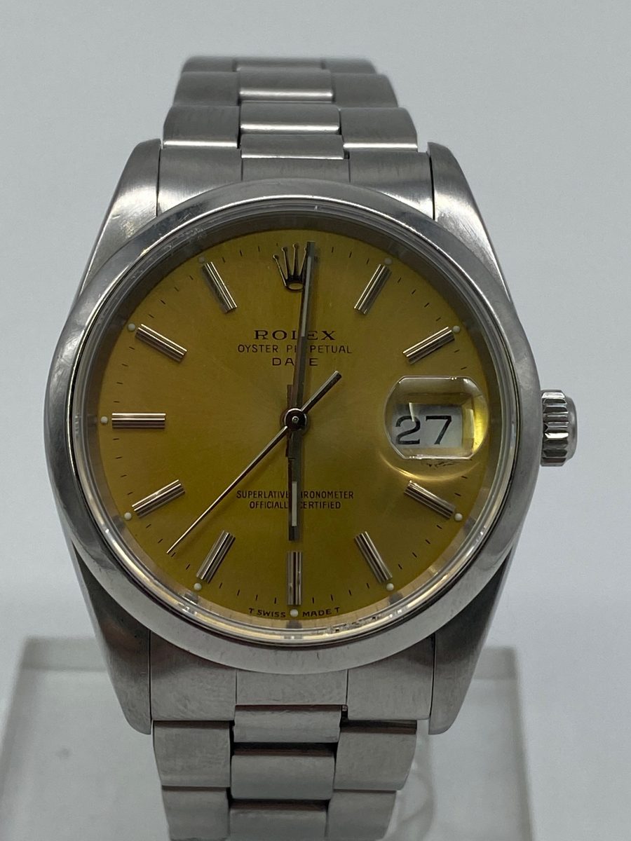 Rolex Osyter ref 15200 cadran jaune