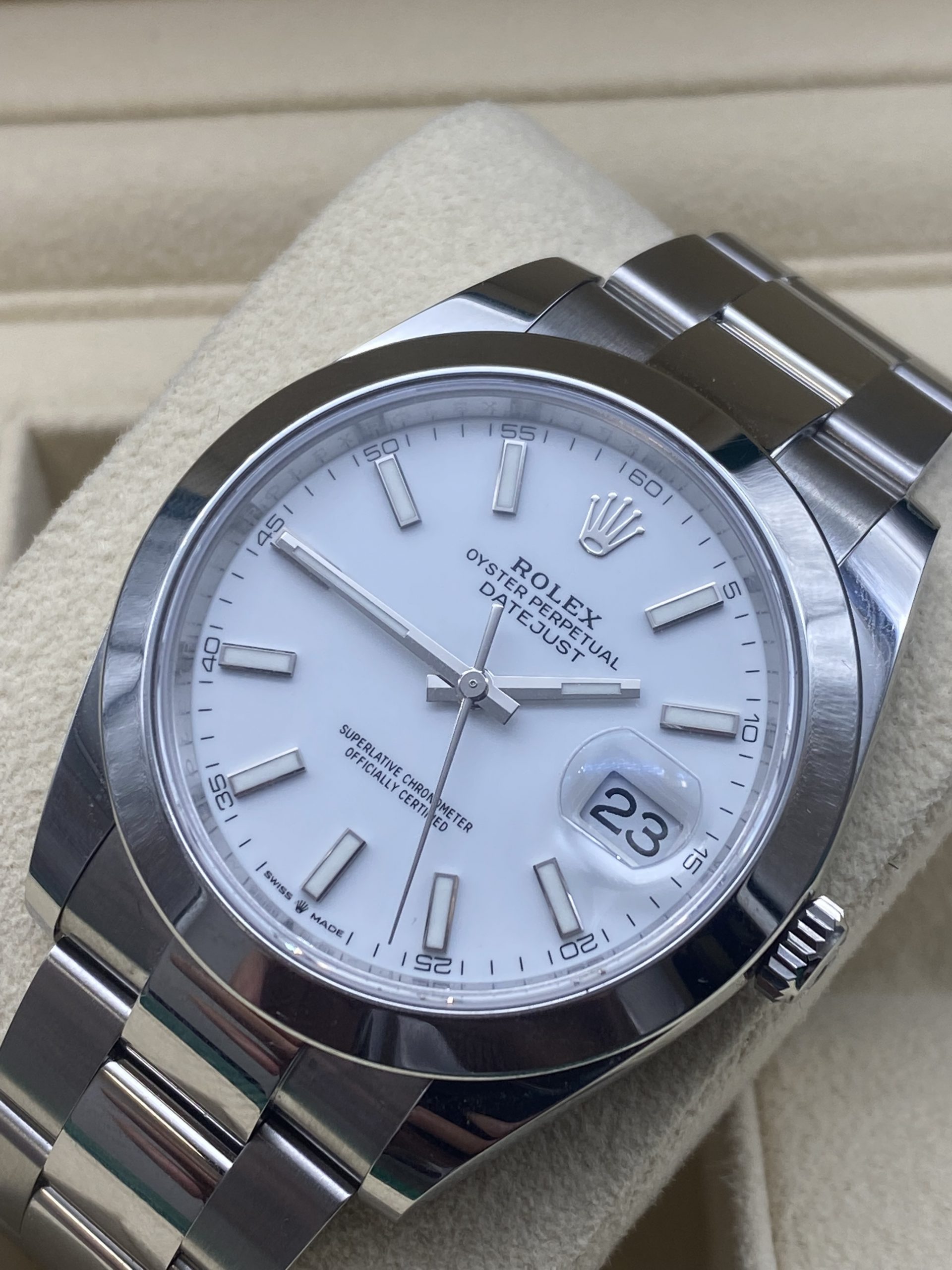 Rolex 126300 datejust Full set 2022