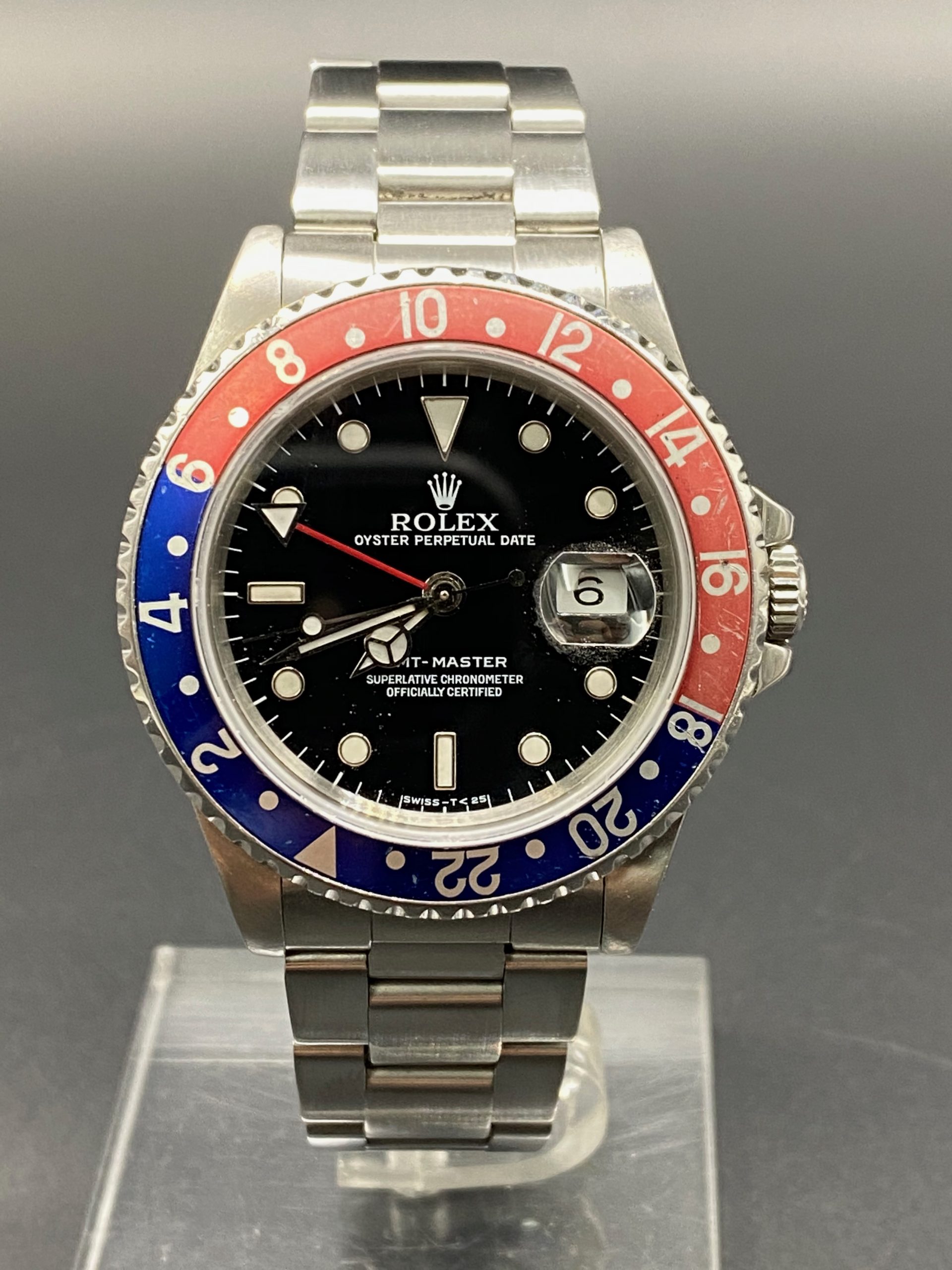 Rolex 16700 serie 2001 Gmt Date Pepsi coke