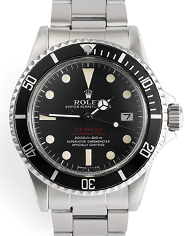 Rolex 1665 sea dweller double red vintage