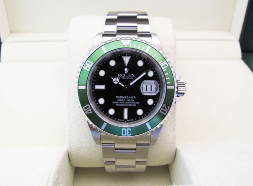 Rolex Submariner Kermit 50 th Anniversary 16610LV serie U