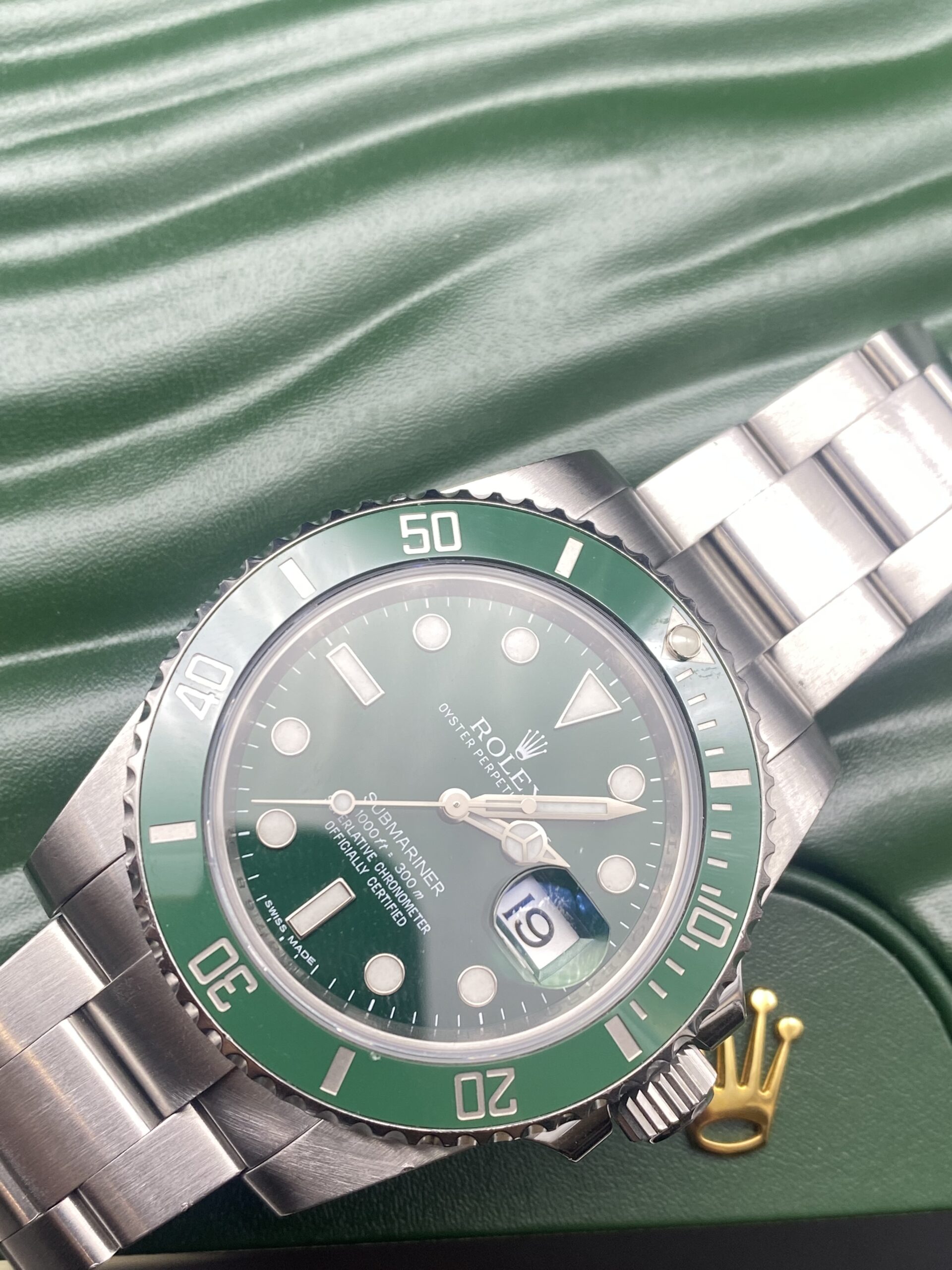 Rolex submariner Hulk Full set 2011