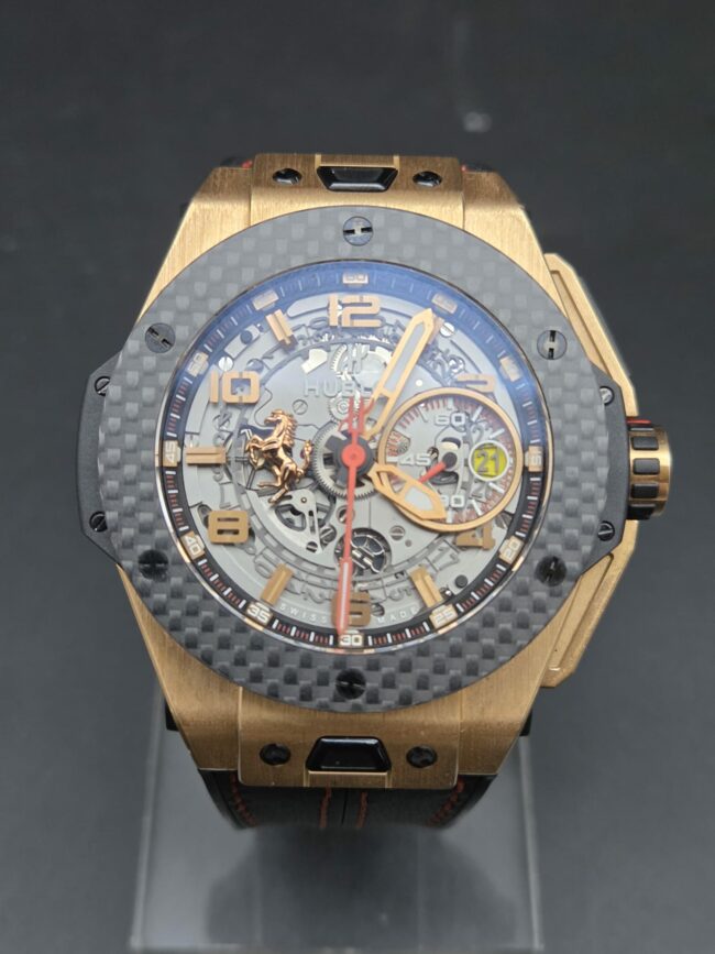 Hublot Big Bang Ferrari 18 500 € réf.: 401.OQ.0123.VR full set 2013