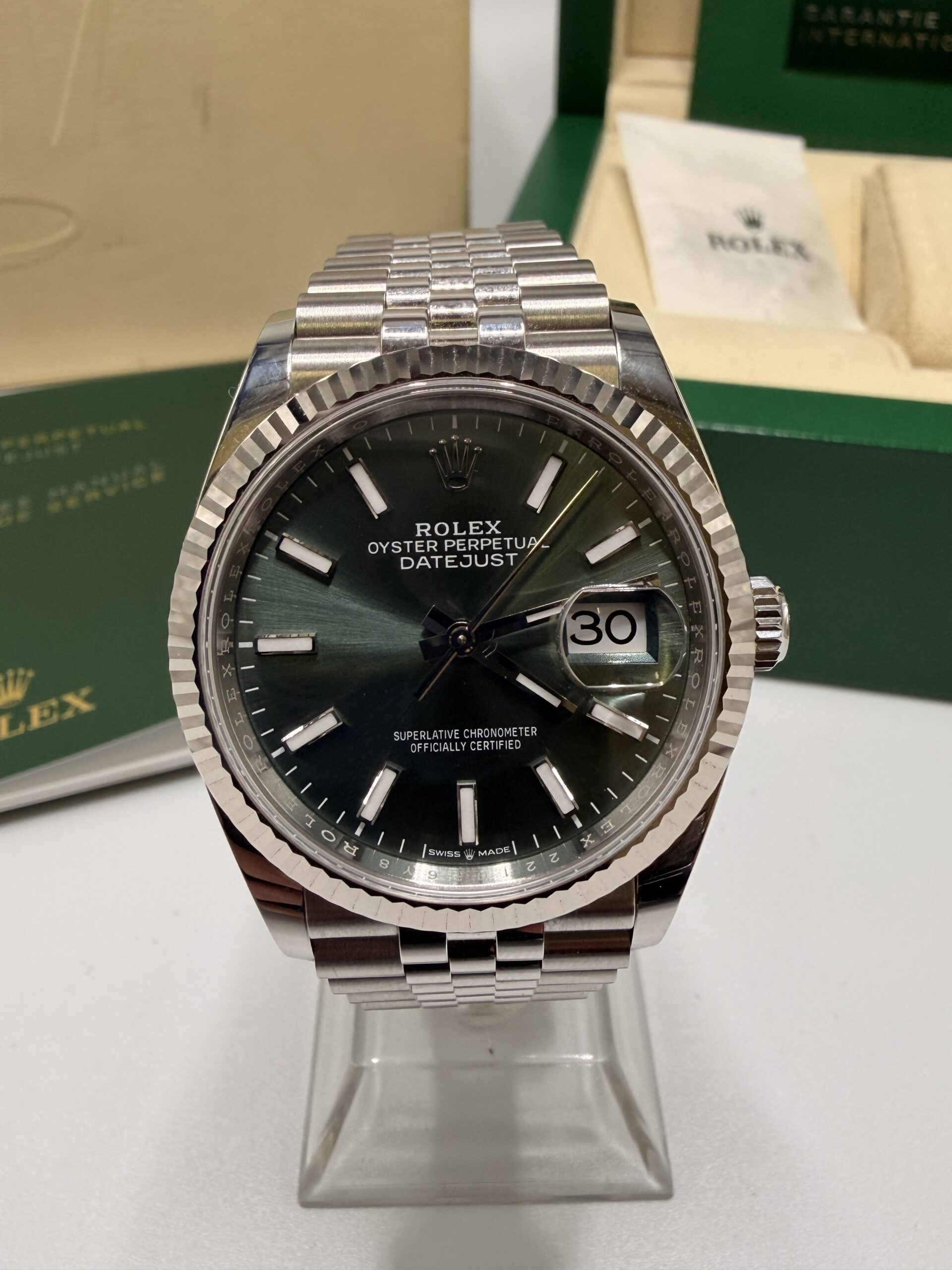 Rolex Datejust 36 ref 126234 Full Set année 2024 – Image 2