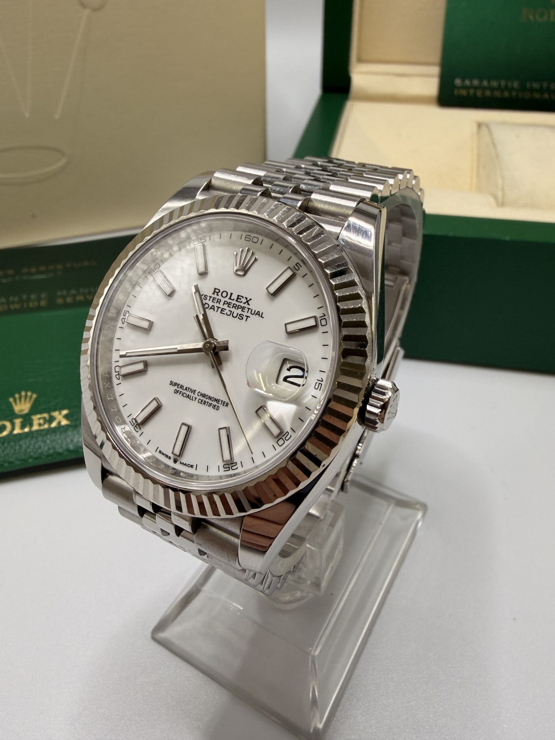 Rolex Datejust 41 ref 126334 Full Set année 2024 – Image 3