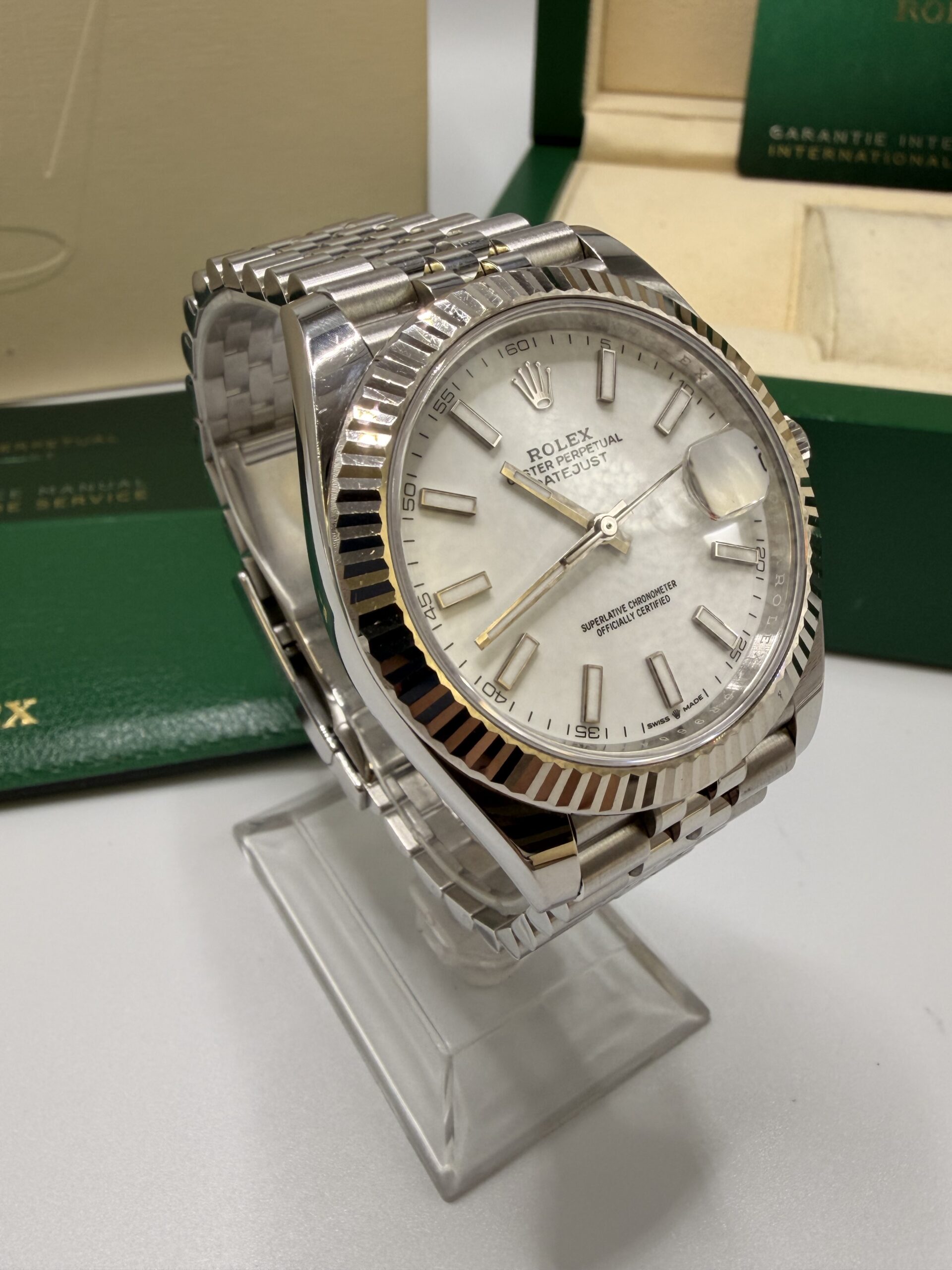 Rolex Datejust 41 ref 126334 Full Set année 2024 – Image 7