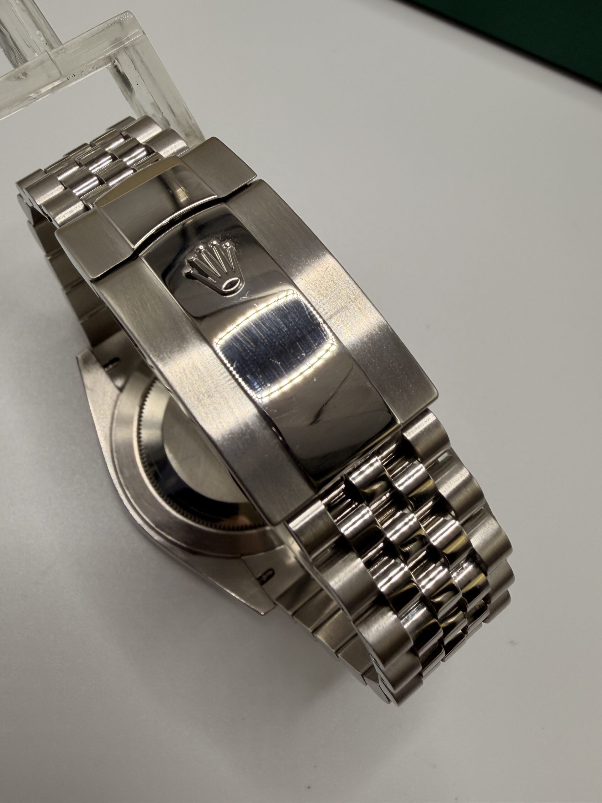Rolex Datejust 41 ref 126334 Wimbledon with service card from 2022 – Image 8
