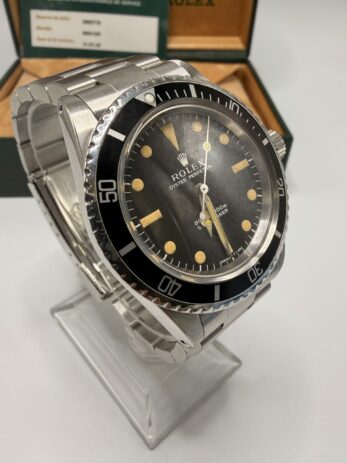 Rolex Submariner (No Date) carte de révision Rolex 2022 ref 5513 année 1971 – Image 7