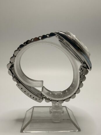 Rolex Datejust 36 Argent Linen Dial ref 1603 année 1974 – Image 6