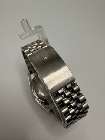 Rolex Datejust 36 Argent Linen Dial ref 1603 année 1974 – Image 8