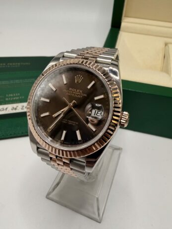 Rolex Datejust 41 ref 126331 année 2021 full set – Image 3