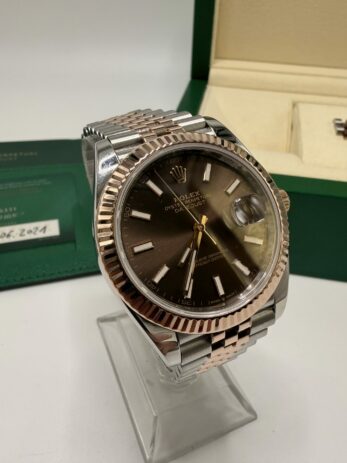 Rolex Datejust 41 ref 126331 année 2021 full set – Image 7