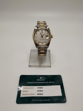 Rolex Oyster Perpetual Date ref 15053 année 1979 – Image 9