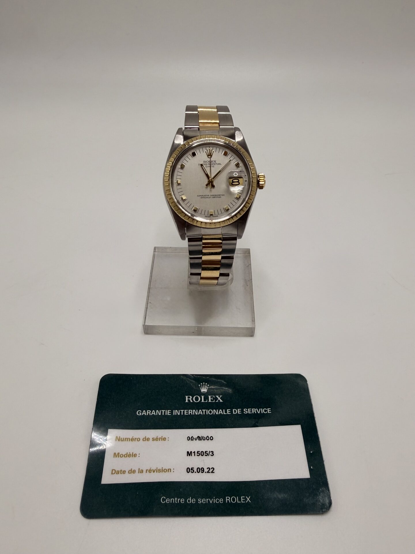 Rolex Oyster Perpetual Date ref 15053 année 1979 – Image 9
