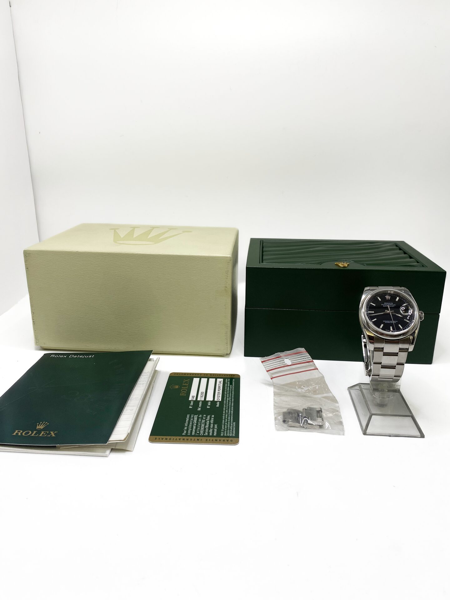 Rolex Datejust 36 ref 116200 full set année 2009 – Image 8