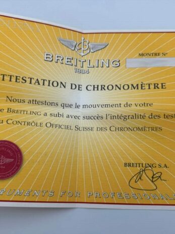 Breitling Chronomat Longitude A20348 Année 2002 – Image 7