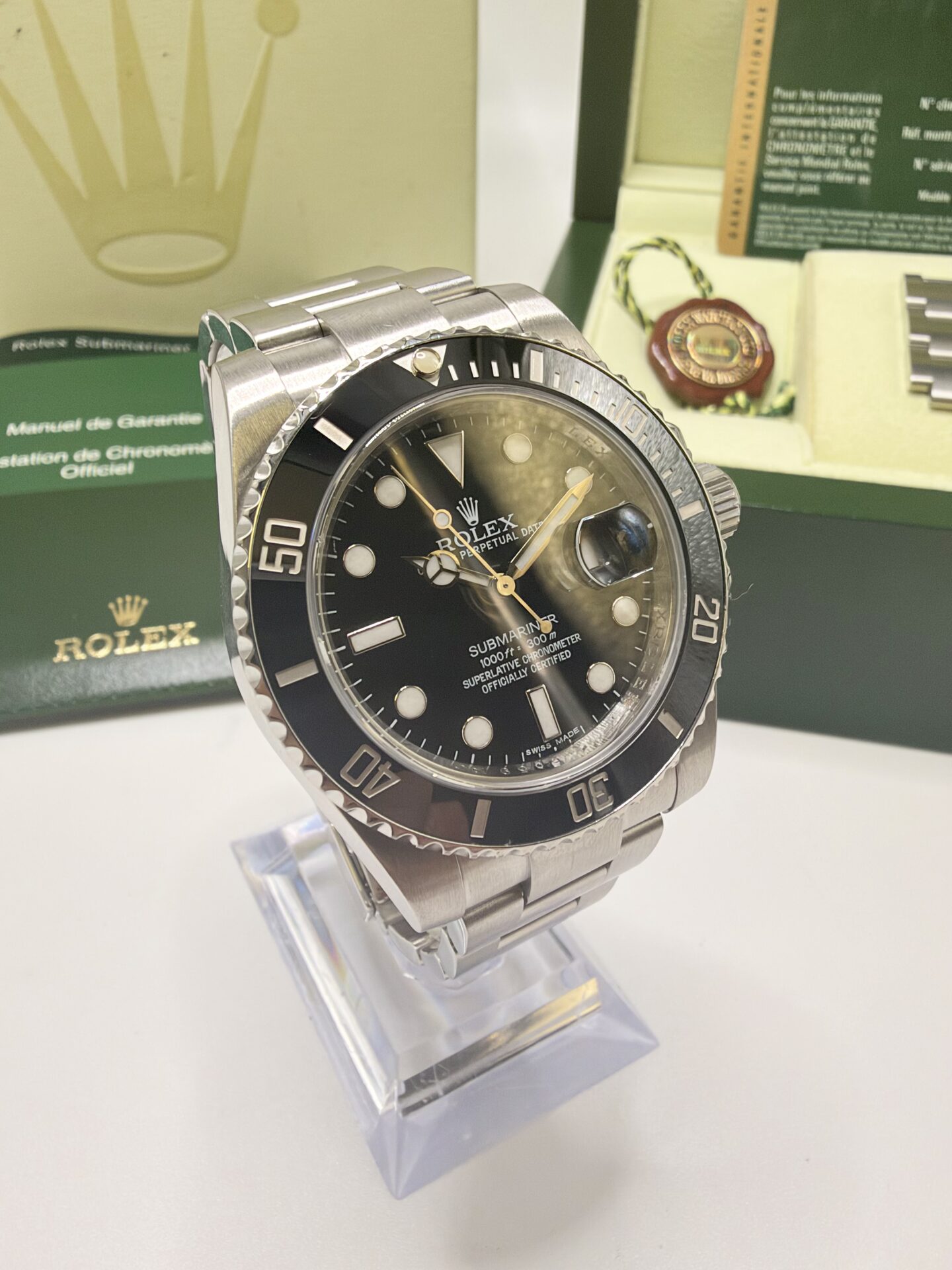 Rolex Submariner Date 116610LN Full Set année 2011 – Image 7