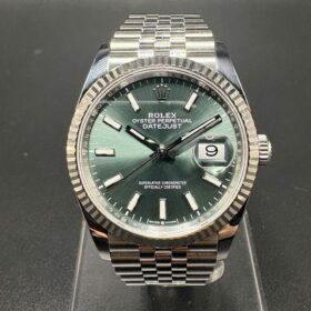 Rolex Datejust 126234 Cadran Green MINT Année 2022