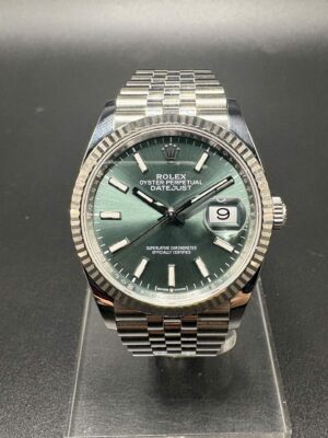 Rolex Datejust 126234 Cadran Green MINT Année 2022