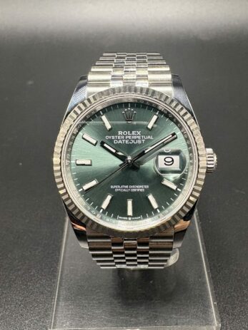 Rolex Datejust 126234 Cadran Green MINT Année 2022