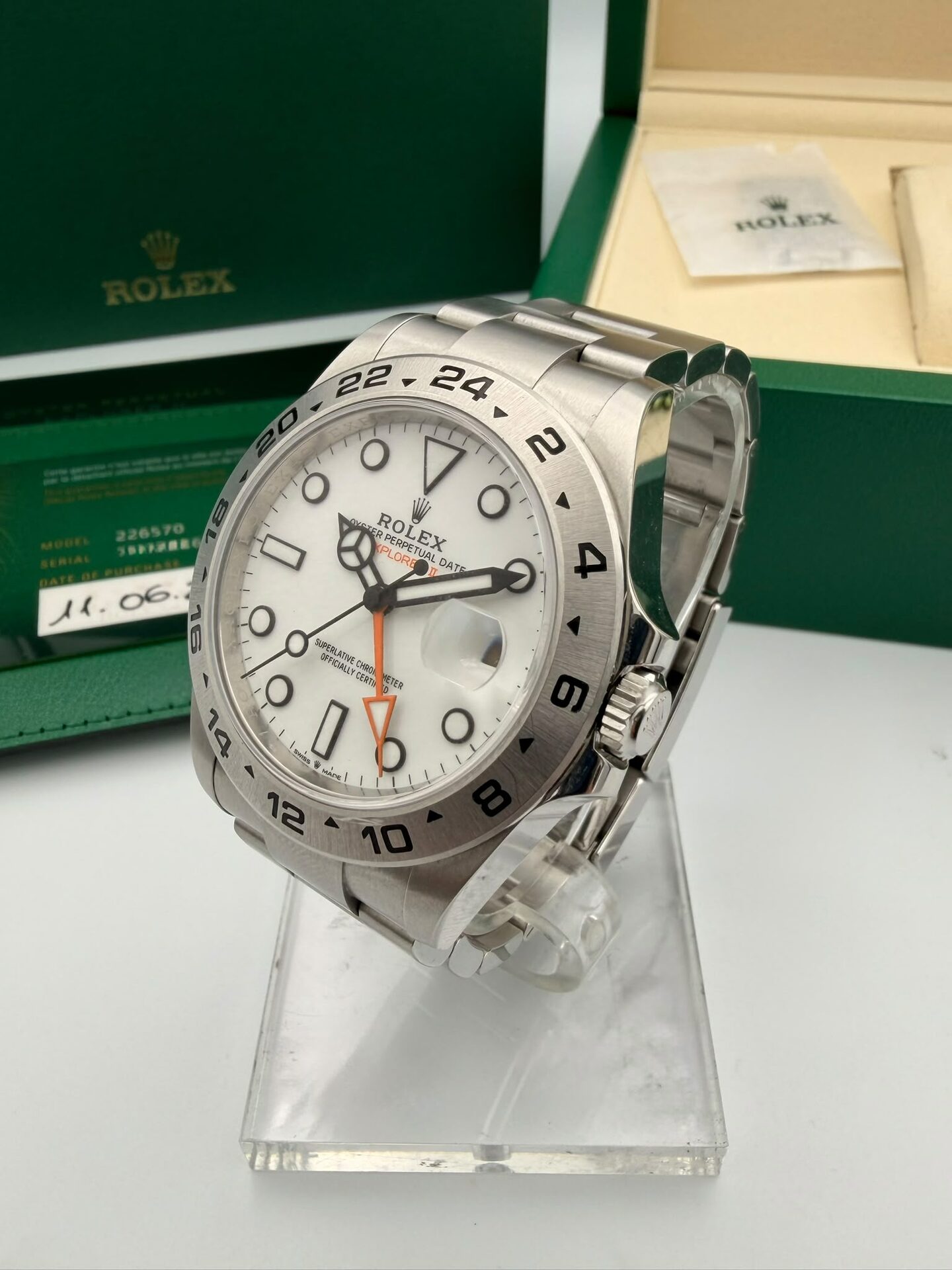 Rolex Explorer II 9 600 € full set de 2025 N°. de réf.: 226570 – Image 3