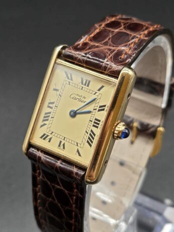 Cartier Must Tank Vermeil – Image 4