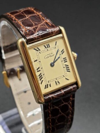 Cartier Must Tank Vermeil – Image 3