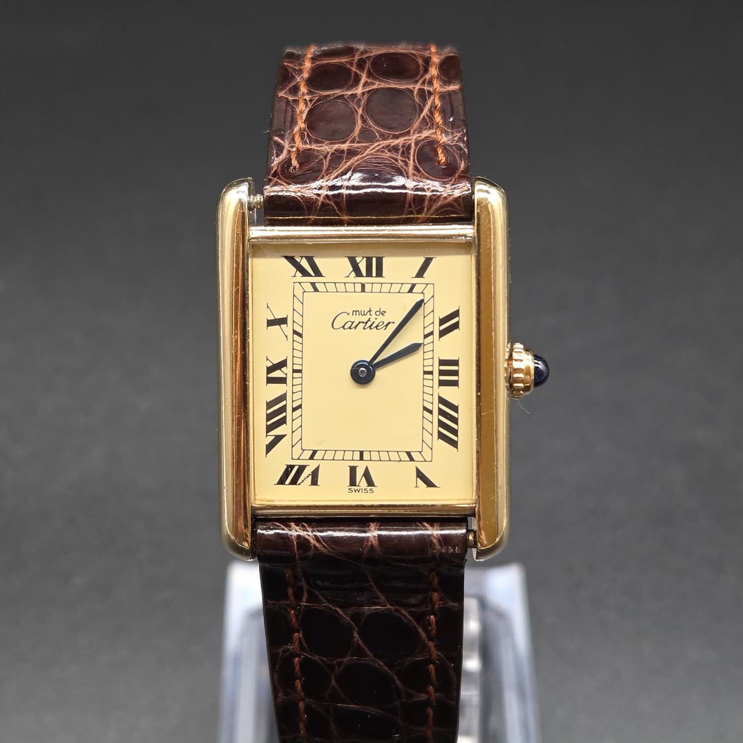 Cartier Must Tank Vermeil