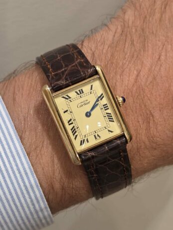 Cartier Must Tank Vermeil – Image 5
