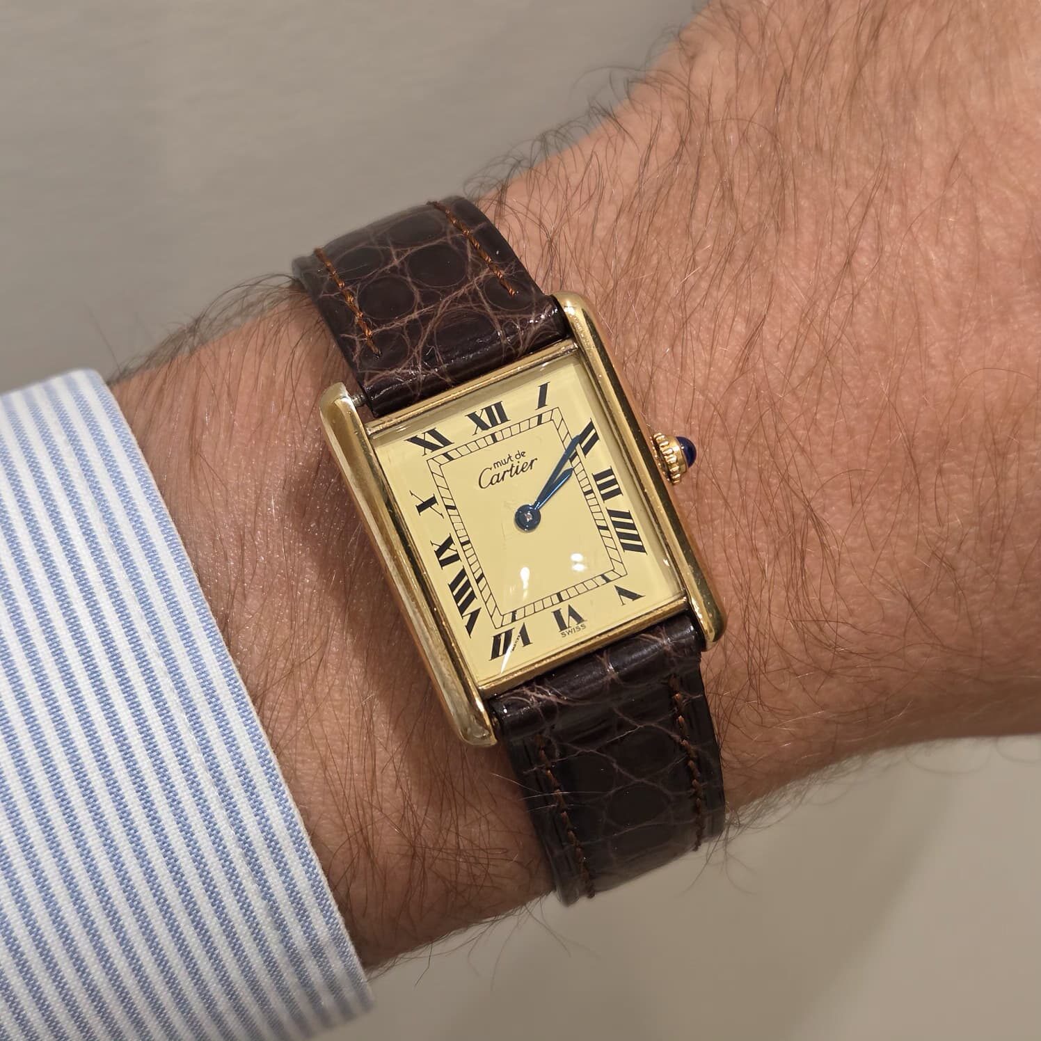 Cartier Must Tank Vermeil – Image 5
